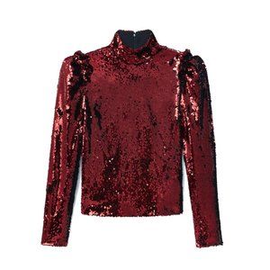 G. Label goop Charlotte Sequin Top size 4